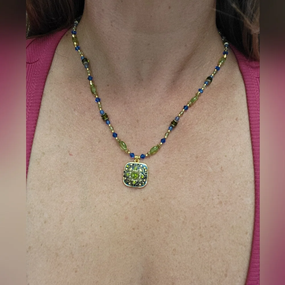 Michal Golan Crystal Necklace - Picture 2 of 6